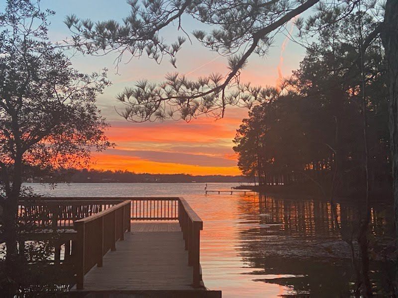Sunset at Swift Creek